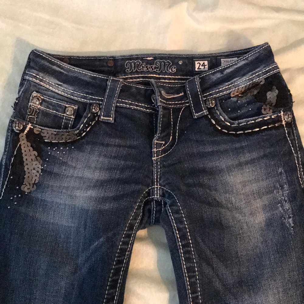 Distressed MissMe jeans
